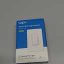 TP-Link Tapo Smart Light Switch, Single Pole, Neutral Wire Required, 2.4GHz Wi-Fi Light Switch Compatible with Alexa and Google Home, UL Certified, No Hub Required, White (Tapo S500) (1-Pack)