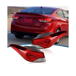 Compatible with 2014-2016 Hyundai Elantra Outer Tail Light Halogen Type 92401-3X230 92402-3X230 HY2804130 HY2805130 Driver&Passenger Side(Not Compatible with GT)