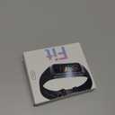 Fitness Tracker with Step Counter/Calories/Stopwatch, Activity Tracker, Health Tracker with Heart Rate Monitor, Sleep Tracker,1.10''AMOLED Touch Color Screen, Pedometer Watch for Women Men (Black)