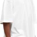 FAIABLE Mens T-Shirts Oversized Tshirts Shirts Heavyweight Basic Plain Tees Cotton Short Sleeve Tee Shirt for Men Unisex XL