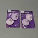 Philips Avent Soothie 3-18 Months Orthodontic Baby Pacifiers, 100% Silicone Pacifiers, One Piece, BPA-Free, 2 Lilac and 2 Pink, 4 Pack, Model SCF192/70 (Lilac/Pastel Pink)