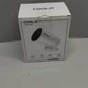 [Built-in Apps & 2026 Upgraded] Mini Projector Support 4K 1080P Auto Keystone 180 Rotatable with WiFi 6 and Bluetooth 5.4, Projector Portable Compatibile with HDMI/TV Stick/Memory Stick/Laptop-Black