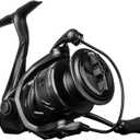 M1 Spinning Reel, Freshwater Fishing Reels Spinning, 9+1 Ball Bearings, 26.5LBs Max Drag, 5.2:1 Gear Ratio, Graphite Frame, CNC Aluminum Spool, 500 to 5000 Series, Handle Interchangeable (Black)