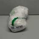 Long Sleeve Wedding Dresses for Bride V Neck A Line Satin Bridal Wedding Satin Gown Second White, L