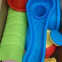 3-Tier Water Table for Kids Ages 3-5 4-8 Toddlers Outdoor Summer Water Table Beach Toys Kids Activity Sensory Table Toddler Sand Box Play Table with Rain Showers Splash Pond for Boys Girls