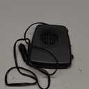 200W Car Heater, 12V Auto Part Vehicle Heater That Plugs into Cigarette Lighter, Portable Car Heaters and Defroster Windshield Defogger, Heaters for Vehicles with 360 Degree Rotary Base (Black)