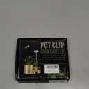 Wolezek 2 in 1 Grow Lights for Indoor Plants, 3 Colors Plant Lights for Indoor Growing with 360 Gooseneck, 48 LEDs Full Spectrum Plant Grow Lights Indoor, 6/12/16H Timer, 5 Brightness, Black 1 Pack