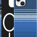 Jusy Compatible with Magsafe Phone Case for iPhone 15 Plus, Minimalist Design iPhone Cover with Wireless ChargingMatte - Blue