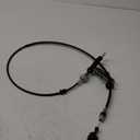 Automatic Transmission Shift Control Cable 33820-02370 33820-01050 Compatible with Toyota Corolla/Matrix 1.8L 2003 2004 2005 2006 2007 2008 Auto Trans Shifter Control Lever Cable