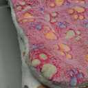 4 Pack Ultra Soft Dog Cat Bed Mat with Cute Prints Reversible Fleece Dog Crate Kennel Pad Cozy Washable Thickened Hamster Guinea Pig Pet Bed Mat for Small Animals(21 x 14 Inches,Vivid Color)