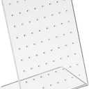 Earrings Stand Display, 72 Holes Acrylic Earring Holder Organizer, Ear Studs Jewelry Storage Display, Rack Showcase Earrings Display, Stand Earring Storage