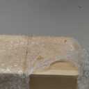 Bonerwhite 1 Pcs 3.5x3.5x48 in Solid Oak Stair Newel Post with A Single Groove Notched Wood Balusters for Staircase Handrails Interior Wood Newel Post Interior Railing for Stair Handrails Railing Kit