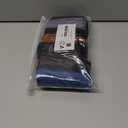 CUBlEX 4 Pairs Plus Size Compression Socks Unisex 20-30mmHg Knee high XXL- XXXXL for Woman & Man (XXL)