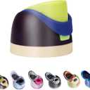 Replacement Lid for Owala, One Button Top Replacement, Leakproof BPA-Free Sports Water Bottle Cap Replacement Compatible with Owala 24oz 32oz 40oz 16oz (Green Deep Purple)