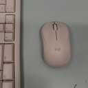 Logitech MK270 Wireless Keyboard and Mouse Combo for Windows, 2.4 GHz, 8 Multimedia Keys, PC, Laptop, Wireless Keyboard Compact Mouse Combo - Rose (1 Pack)