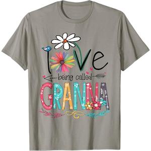 I Love Being Called Granna Sunflower Shirt T-Shirt