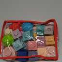 SpringFlower 3 in 1 Montessori Toys for Babies 0-3-6-12 Months, Soft Baby Teething, Stacking Building Blocks for Infants, Sensory Developmental Education Toys for Toddler Baby 12-18 Months,23 PCS