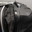 Kenneth Cole REACTION Diamond Tower Collection Lightweight Hardside Expandable 8-Wheel Spinner Travel Luggage, Black, 24-Inch Checked