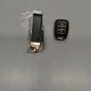 TPU Protective Key Fob Cover Case Compatible with Honda 2013-2016 Honda Accord 2014-2015 CRV 2014-2015 Civic Key Fob (Black)