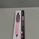Mini Thermal Brush 3 Temperature Adjustable, 3/4 Inch Travel Curling Iron for Short Hair, Heated Round Brush for Touch ups and Small Curls, Travel Size Curling Wand, Dual Voltage, Pink