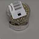 Mudder 13 ft 40 LED Christmas Light Pearl Berry Beaded Garland String Light for Indoor Outdoor Festive Birthday Party Wedding DIY Home Mantel Decoration 2 Flicker Modes (Gold)