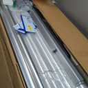 Land Guard Galvanized Raised Garden Bed with Legs, 482432in Large Metal Elevated Raised Planter Box with Drainage Holes for Backyard, Patio, Balcony, 700lb Capacity (Silver)