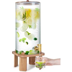 3 Gallon Large Drink Dispenser for Parties,Beverage Dispenser with Stand