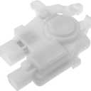 X AUTOHAUX Replacement Rear Left Driver Side Power Door Lock Actuator Motor for Honda Odyssey 2005-2010 5-Door Side Slide Door Lock Door Latch Actuator Assembly Replace No.72663-SHJ-A11 White