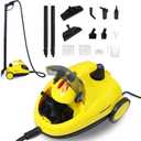 1500 watt Deep Steam Cleaner with Attachments,Portable Upholstery Steam Cleaner for Home,Tile and Grout Steam Cleaner with on-board Storage (WJ528(NK-0697))