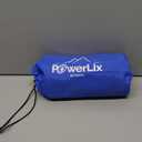 POWERLIX Camping Sleeping Pad - Ultralight Inflatable Camping Mattress Sleeping Mat for Backpacking, Hiking, Compact Lightweight Sleeping Pad for Camping, Inflation Bag/Repair Kit Included (Blue & Grey)