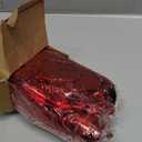 Valentines Day Garland Decor 50FT Red Heart Tinsel Garland Metallic Hanging Garlands Glitter Streamers Valentines Day Decorations for Home Mantel Table Indoor Outdoor Galentines Party Romantic Decor