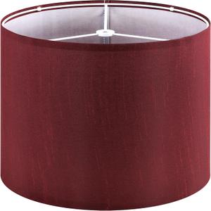 GOSO 13" Burgundy Red Lamp Shade for Table Lamps Floor Lamps,13×13 ×10 inch (Spider) Mediun Drum Lamp Shades Replacement for Bedroom and Living Room,Modern Lampshades Art Decoration,Required Assembly