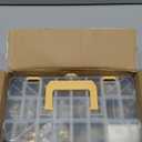 Bonost 1380pcs Nuts and Bolts Assortment Kit - Heavy Duty Grade 8.8 Metric M4 M5 M6 M8 Bolt Set with Assorted Nuts and Washers, Yellow Zinc Plated, Length from 12-30mm