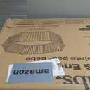 Comfy Cubs Baby Gate Playpen - 57 x 57 x 25 in, Extends Up to 228 - Pine Wood Foldable Playpen with Child-Proof Lock - Easy Assembly Baby Fence Play Area for Babies & Toddlers - Light Wood White