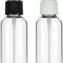 1 Oz Travel Spray Bottles, Thickened Reusable Refillable Plastic Sprayers 2 Pack