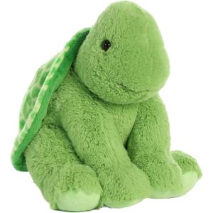 Aurora Cuddly Turtle Stuffed Animal - Cozy Comfort - Endless Snuggles - Green 14 Inches
