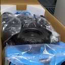 Kids ATV 4 Wheeler, 12V Ride On Toys Car for Kids with 2x35W Motor, Quad Electric Vehicles with Remote Control, LED Lights, Spring Suspension, Treaded Tires, Music, USB & AUX, Blue