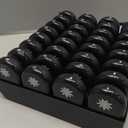 XL Monthly Pill Organizer 2 Times A Day, AM/PM One Month Pill Box 28 Day, Daily Pill Case Large 4 Week Big Compartments for Pills Vitamin Fish Oil Supplements (Black)