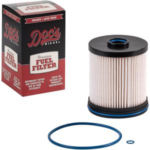 Doc's Diesel Fuel Filter DGF429 | Compatible with Chevrolet/GMC 6.6L Duramax 2500HD, 3500HD 2017-2019, Chevrolet/GMC 3.0L Duramax 2500HD, 3500HD 2020+ | Replaces TP1015