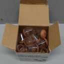 24 Pcs Chair Leg Floor Protectors for Hardwood Floors Silicone Covers to Protect Wood Tile Floors Scratches Felt Pads Furniture Leg Caps No Noise (Fit:0.5"-0.78") (Universal XS)