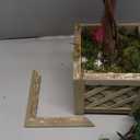 Nearly Natural 34in. Artificial Bougainvillea Topiary with Wood Box