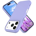 Silicone Case for iPhone 17 Pro Max (6.9 inch), Durable and Stylish Drop Tested Soft Silicone Gel Rubber Slim Fit Shockproof Protection Phone Cover for iPhone 17 Pro Max, Purple