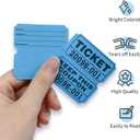 L LIKED Raffle Tickets Double Rolls 1000 Per Roll 50/50 Raffle Tickets for Events,Carnivals, Entry, Class Reward, Prizes(Blue)