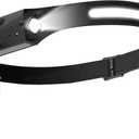 Ontel Handy Brite Rechargeable Headlamp - 260-Lumen Ultra-Bright Headlamp with 5 Light Modes, USB-Rechargeable Head Lamp for Outdoor Activities & Emergencies, 8-Hour Battery Life