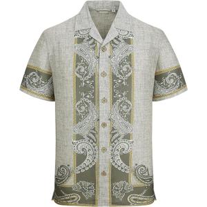 Alex Vando Mens 4-Way Stretch Wrinkle Free Business Casual Dress Shirt (L)