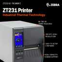 Zebra ZT231 Thermal Industrial Printer 4"| 203 DPI | No Ink Required | USB, Serial, Ethernet | Touch Color LCD | Thermal Transfer
