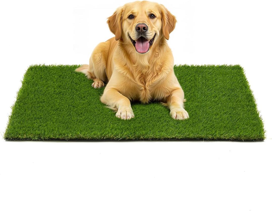 Artificial Grass Turf Grass for Dogs & Outdoor Use, Realistic Fake Lawn Grass for Patio, Garden, Balcony, Durable Turf for Indoor Outdoor Mats, Size 31x51
