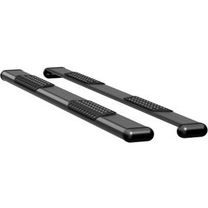 LUVERNE 584088-571117 O-Mega II 88-Inch Black Aluminum Wheel to Wheel Side Steps, Select Chevrolet Silverado, GMC Sierra 1500, 2500, 3500 HD