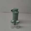 Momcozy 22oz Portable Breast Milk Cooler for Outdoor, Life Saver with 360° Total Cooling for 24 Hours, Larger Capacity Travel Breastmilk Chiller with 2pcs Baby Bottles for Breastmilk Storage, Green