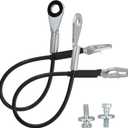 APPERFiT Tailgate Cable Strap with Bolt Compatible with 2007-2016 Chevrolet Chevy Silverado GMC Sierra 1500 2500 HD 3500 HD Tailgate Parts Replaces 25838260 25838261 11609938